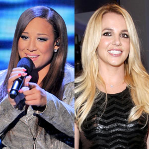 Melanie Amaro, Britney Spears Melanie Amaro, Britney Spears